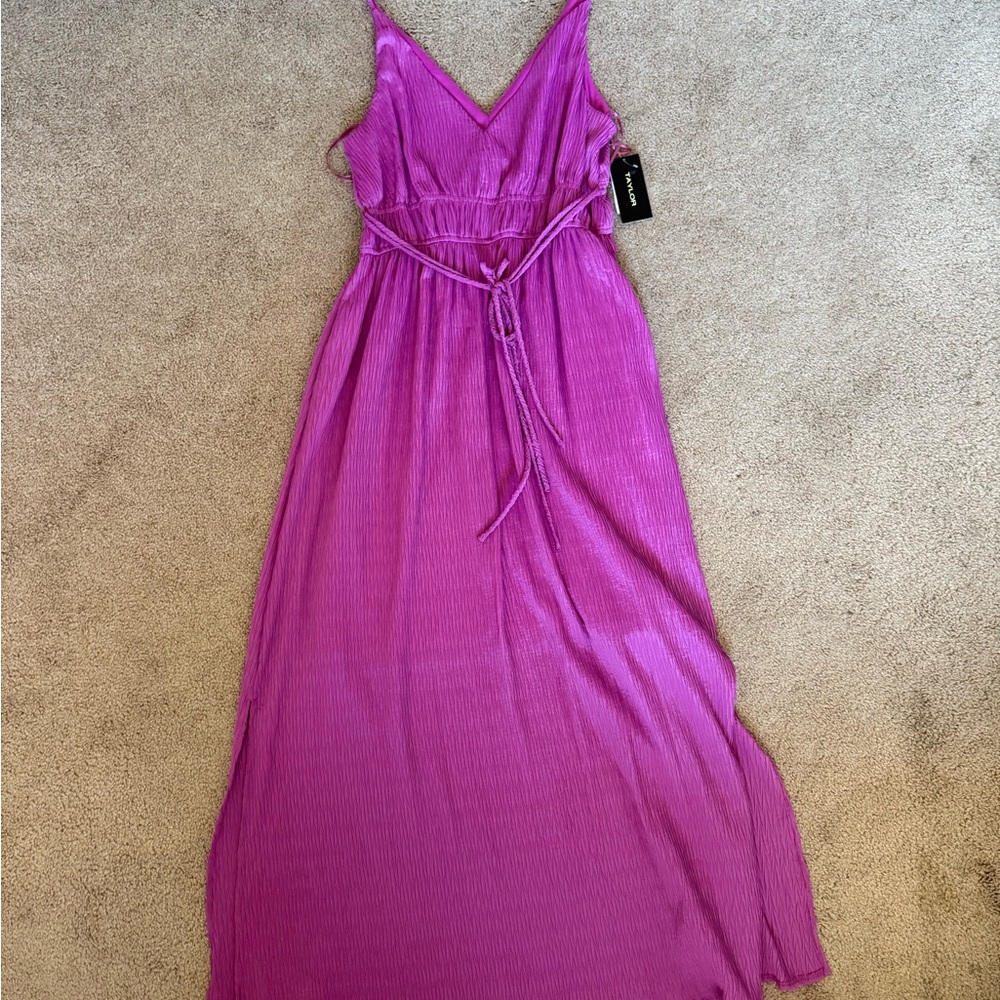 Taylor Vibrant Purple Maxi Dress